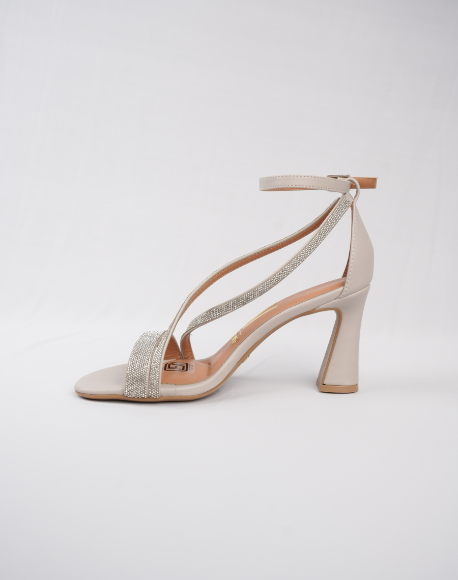 Highheel Sandal - Cross Upper