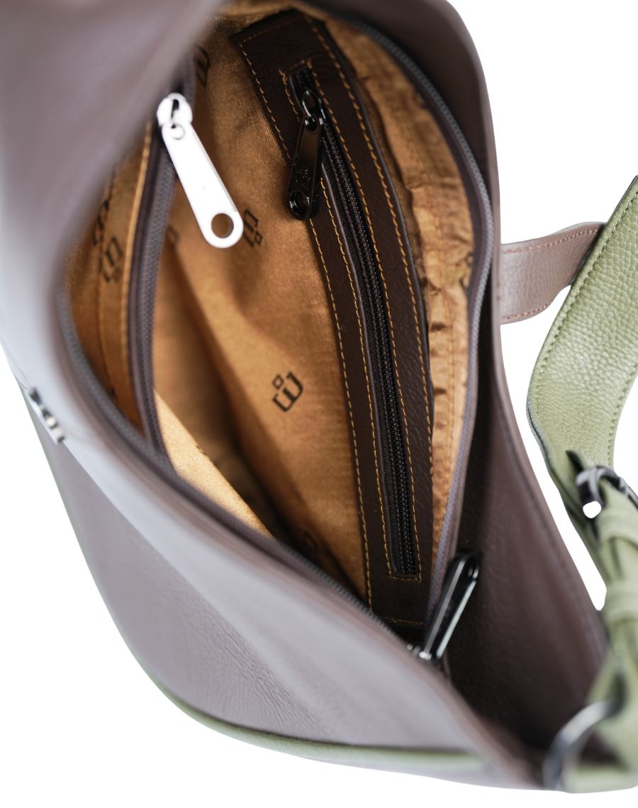 STRUCTURED SHOULDER BAG