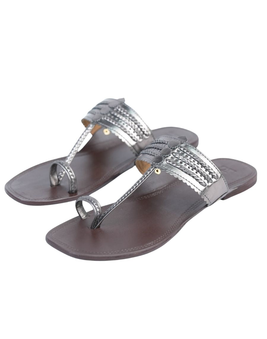 Kolhapuri Flat - Woven Upper