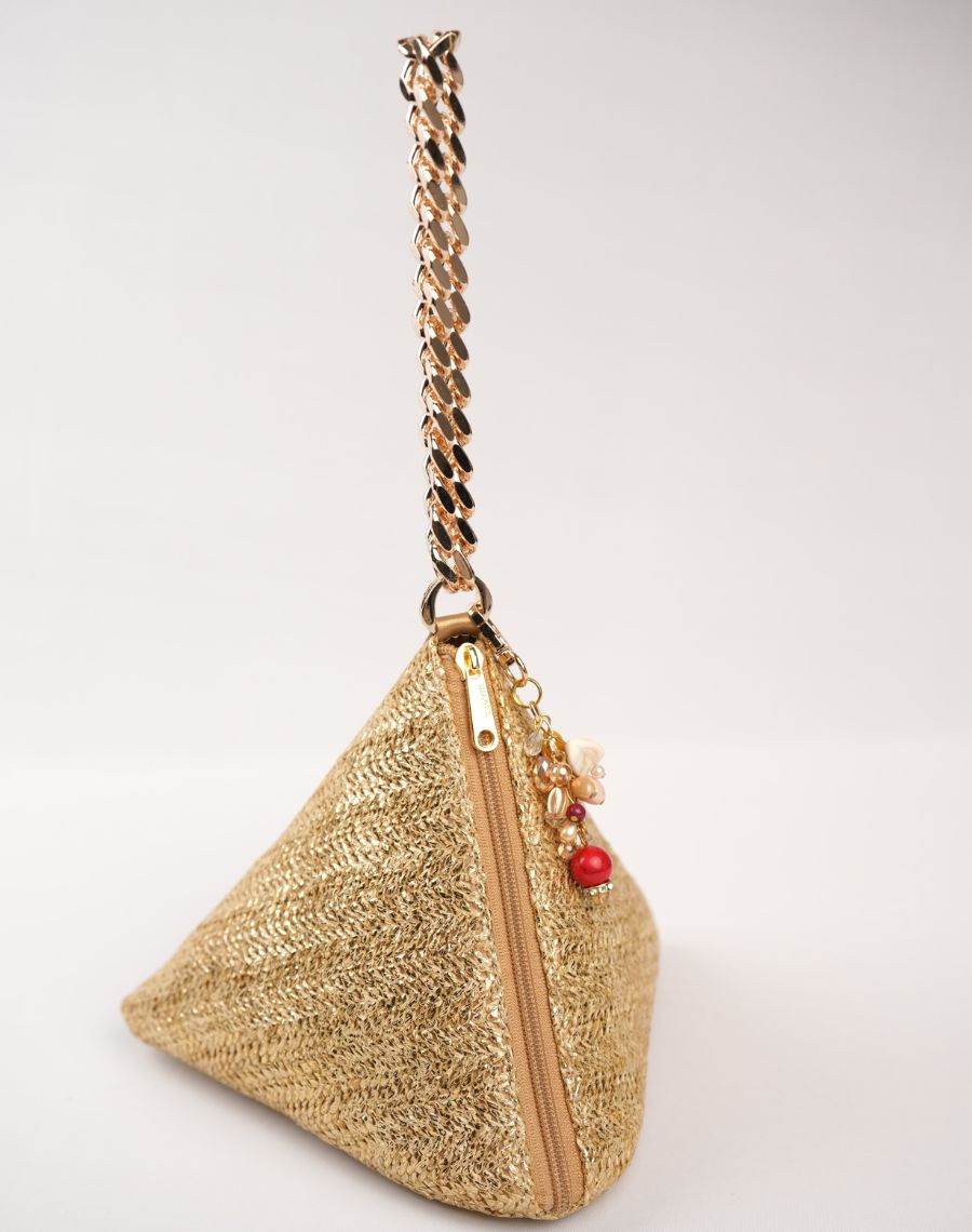 Triangle Tassle Clutch - SL231R