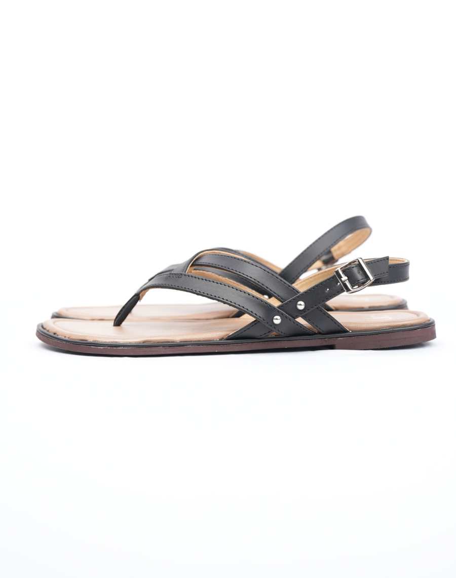Flat Sandal - Cross Upper Backstrap