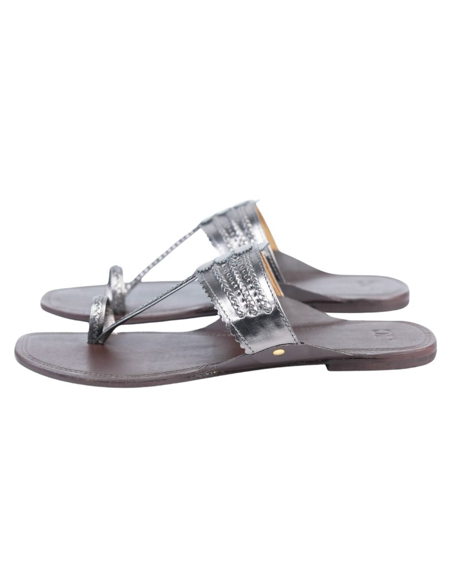 Kolhapuri Flat - Woven Upper