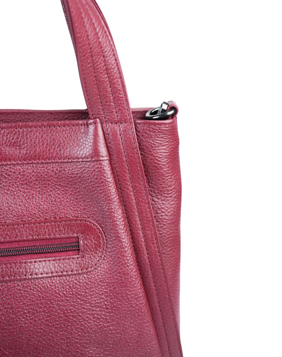 STRUCTURED LONG TOTE