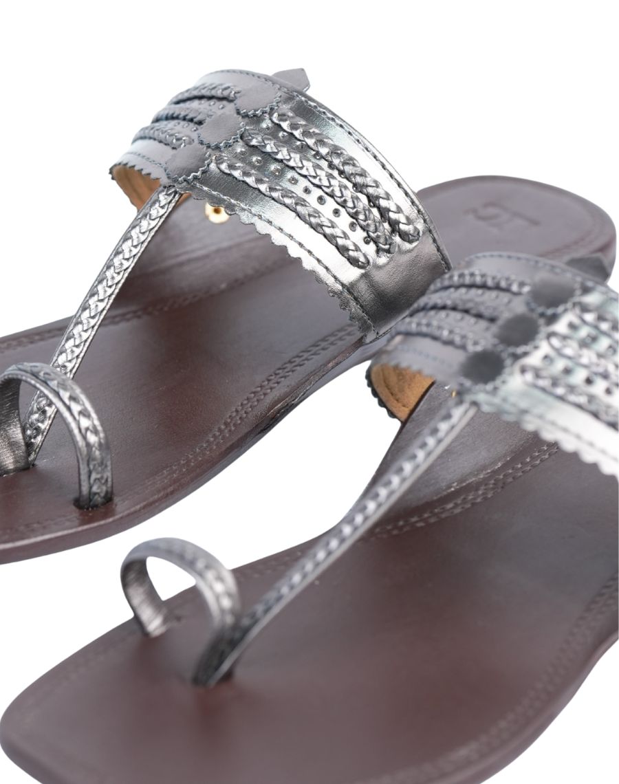 Kolhapuri Flat - Woven Upper