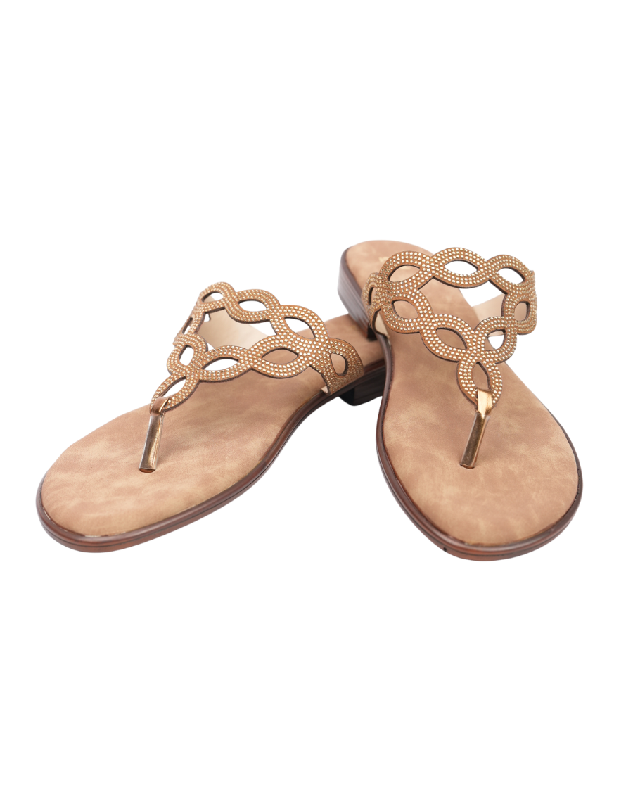 Flat Sandal - Diamond