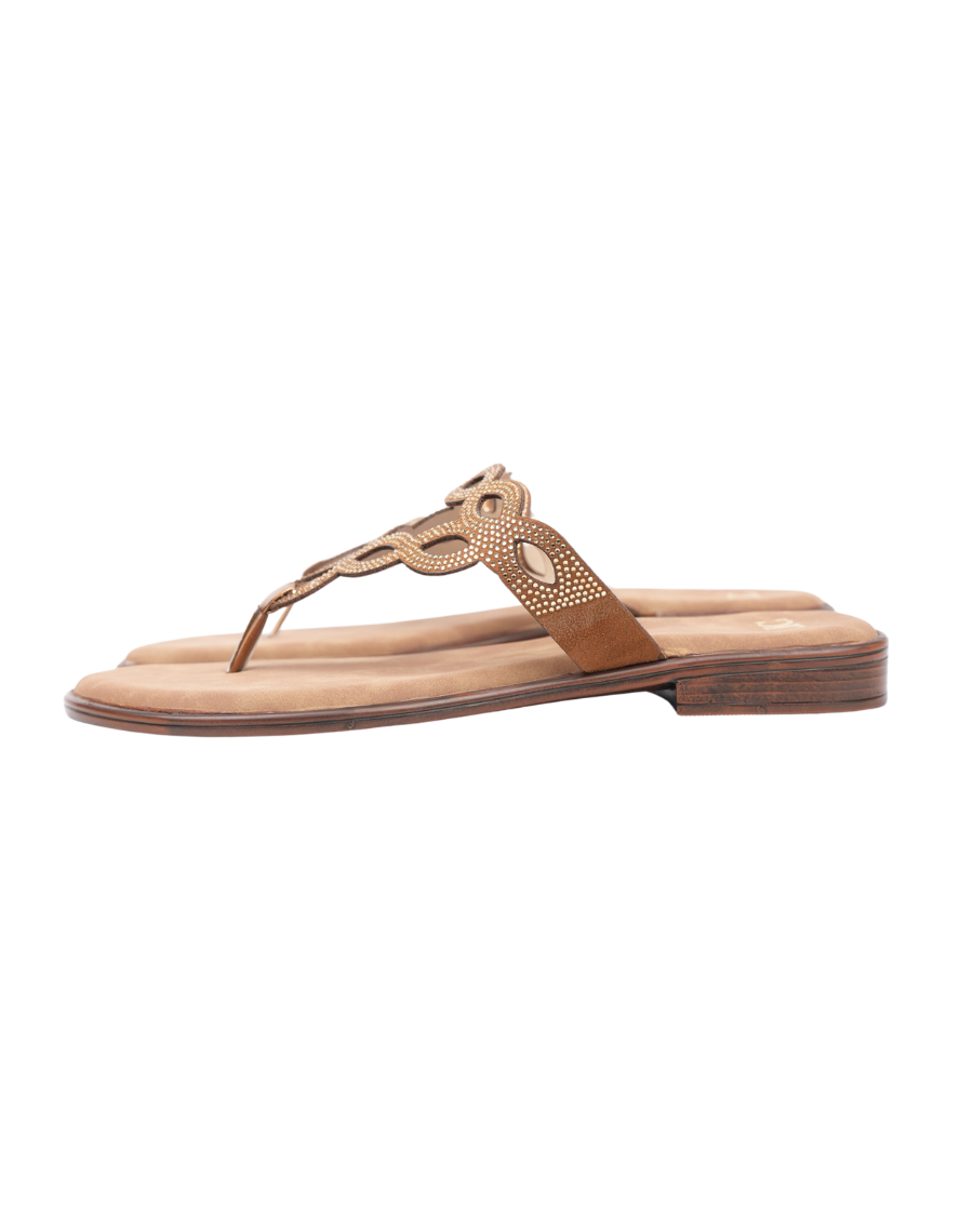 Flat Sandal - Diamond