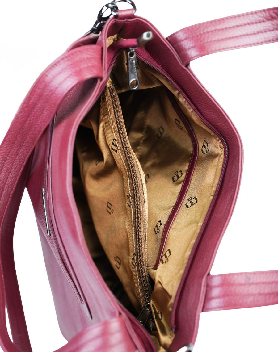 STRUCTURED LONG TOTE