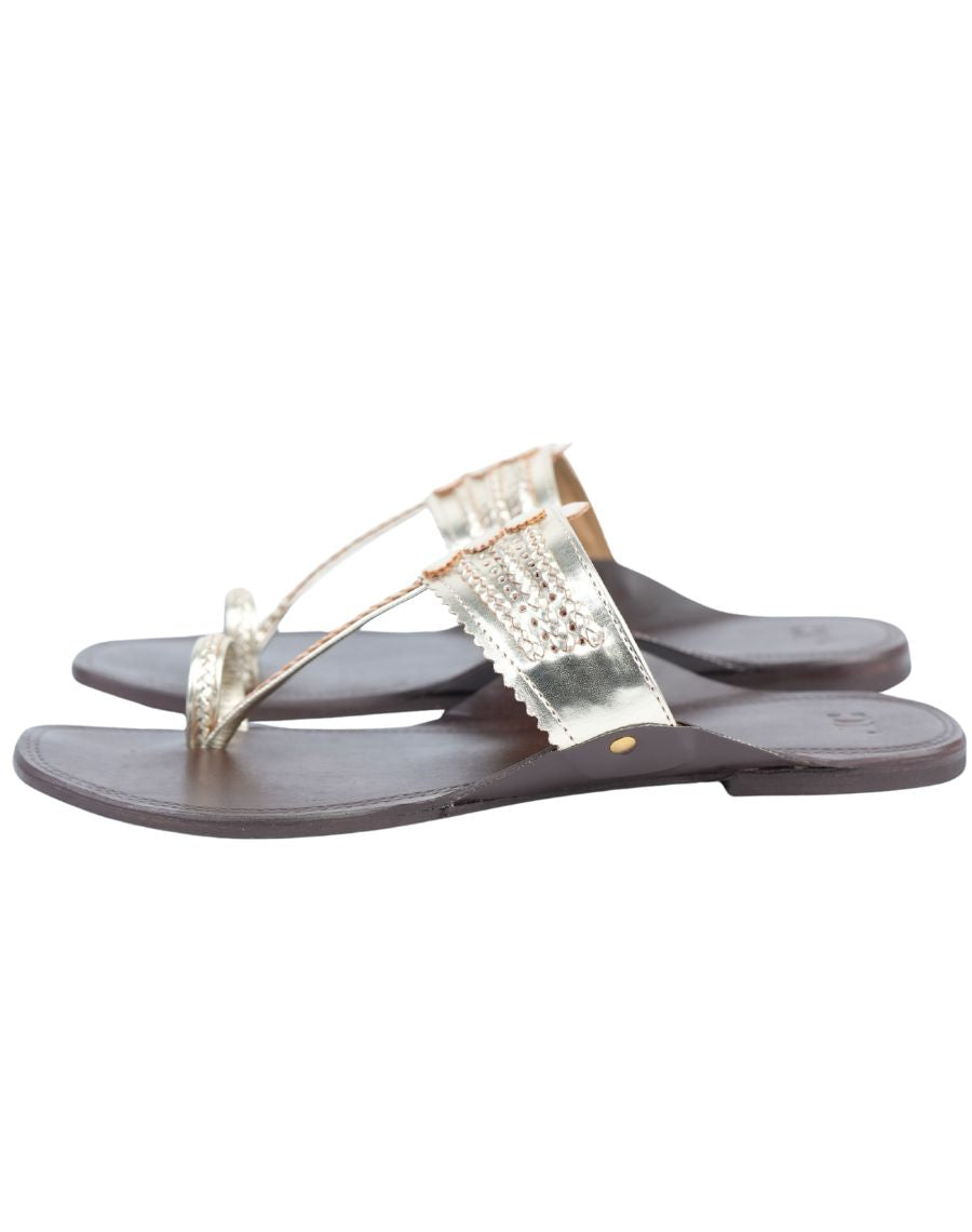 Kolhapuri Flat - Woven Upper