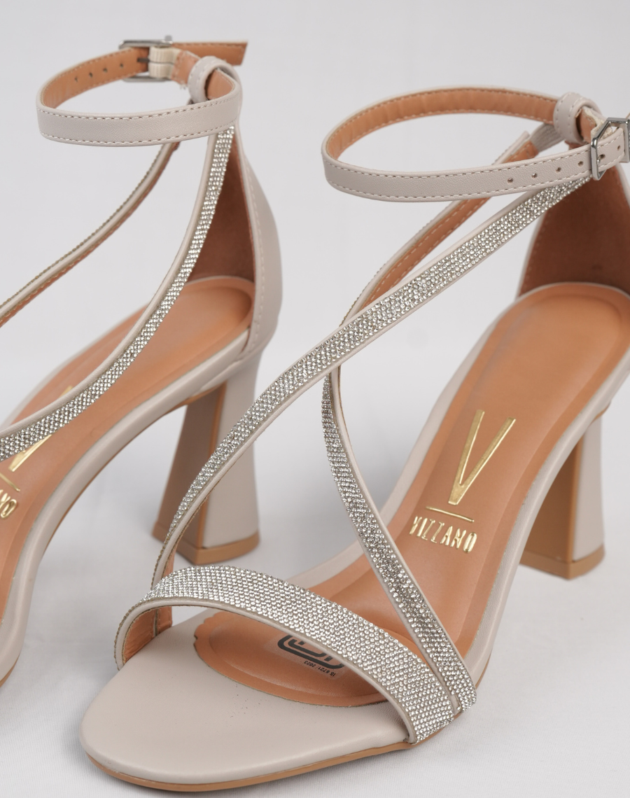 Highheel Sandal - Cross Upper