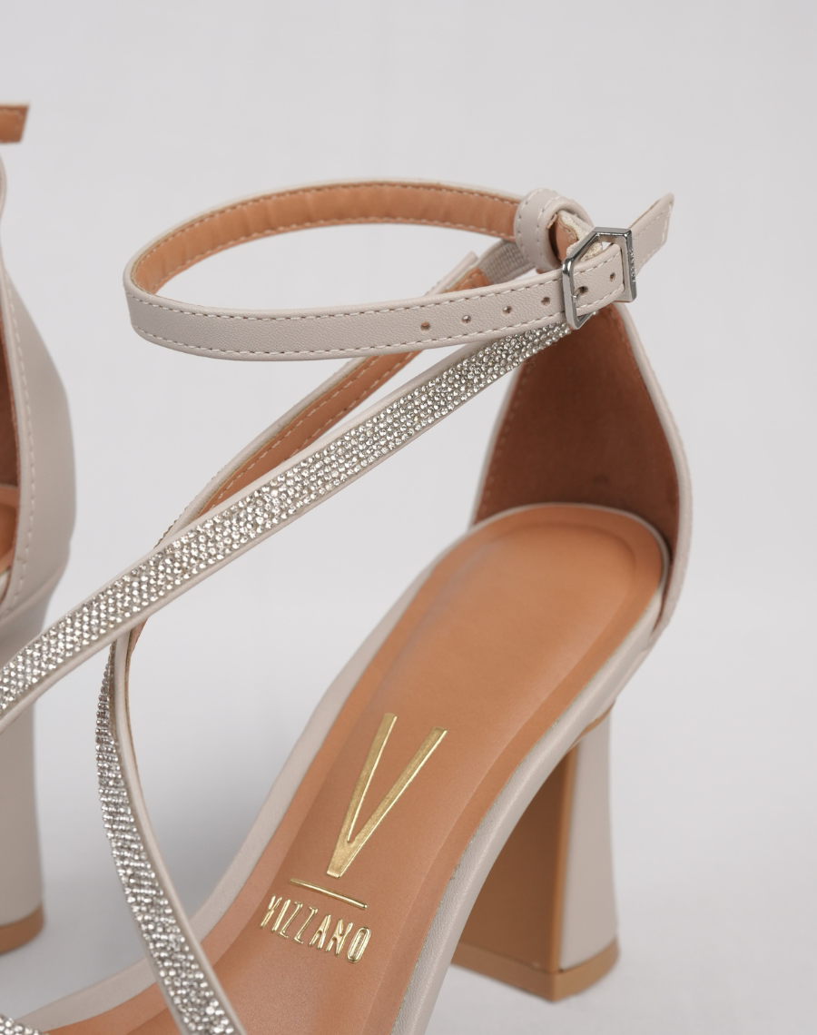 Highheel Sandal - Cross Upper