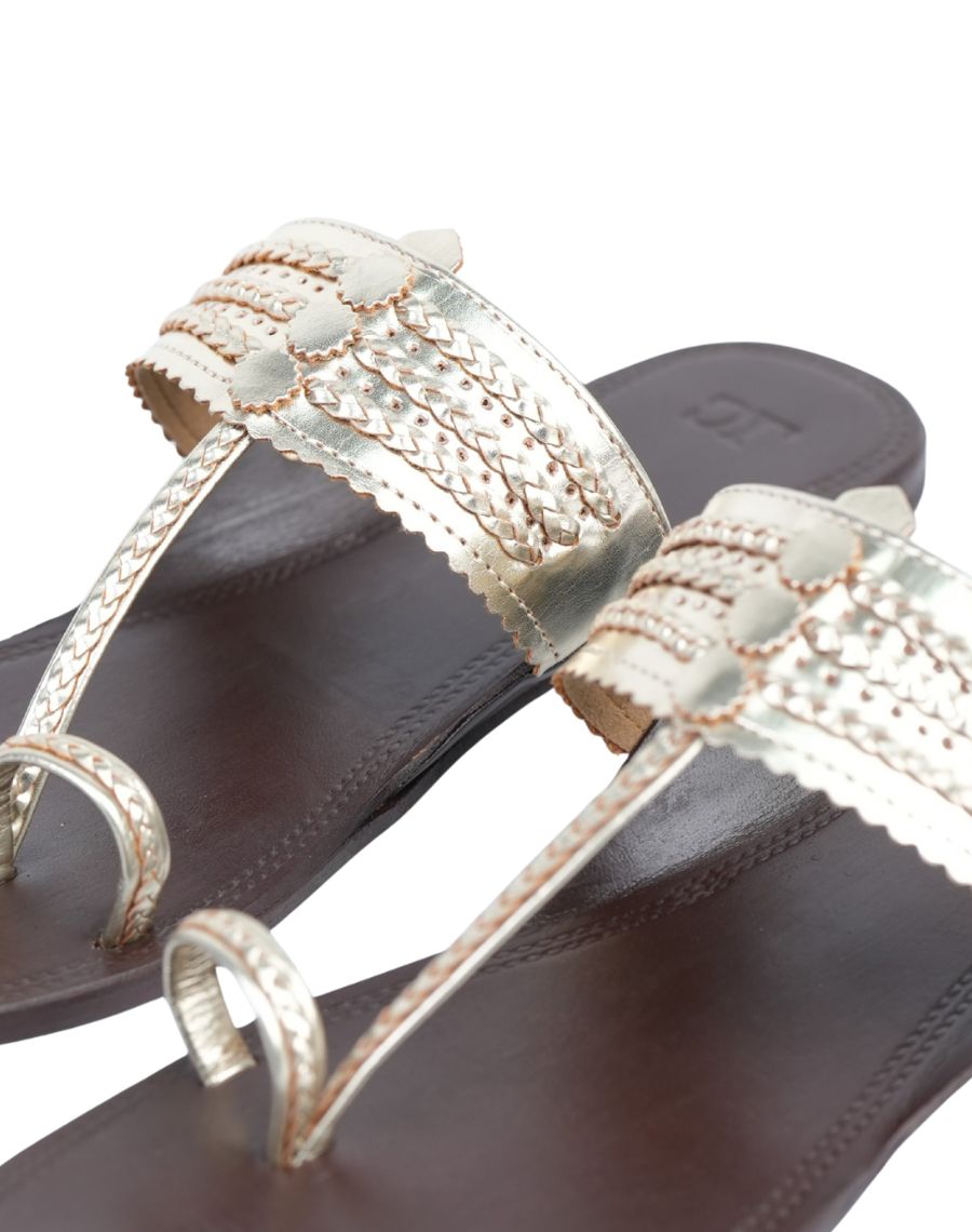 Kolhapuri Flat - Woven Upper