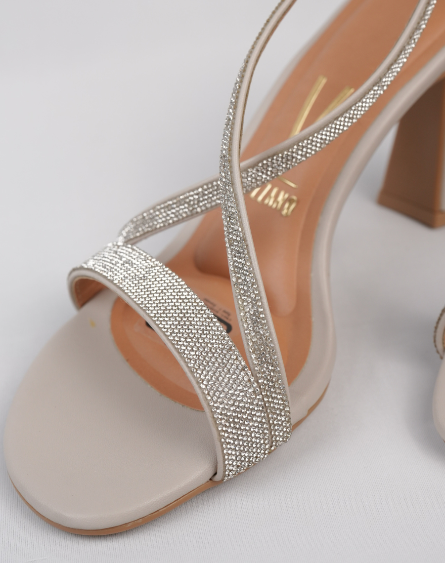 Highheel Sandal - Cross Upper