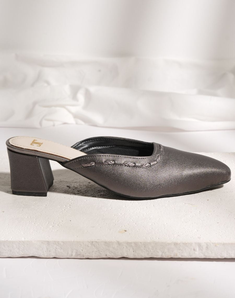 Half Cover - Block Heel