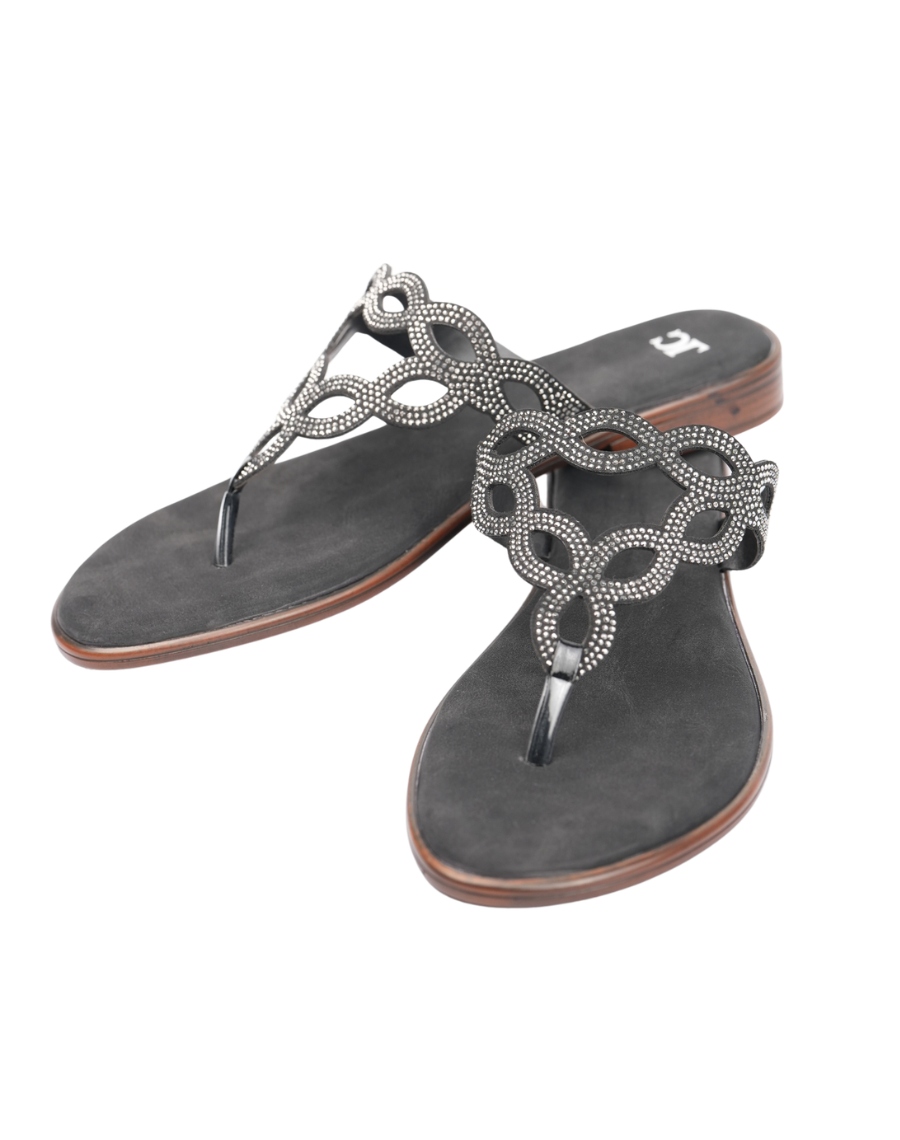 Flat Sandal - Diamond