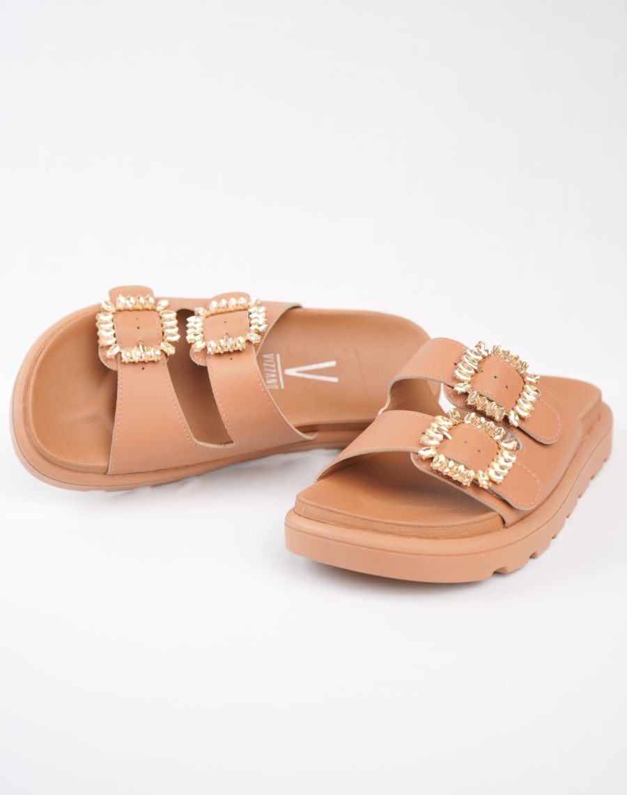 Flatbed Sandal 2 Buckle Upper