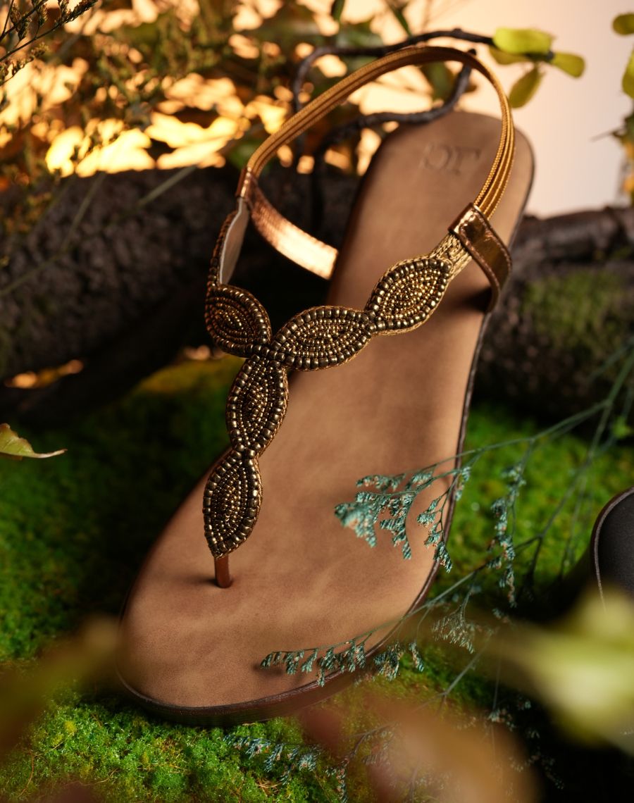 Beaded Mid Wedge - Backstrap