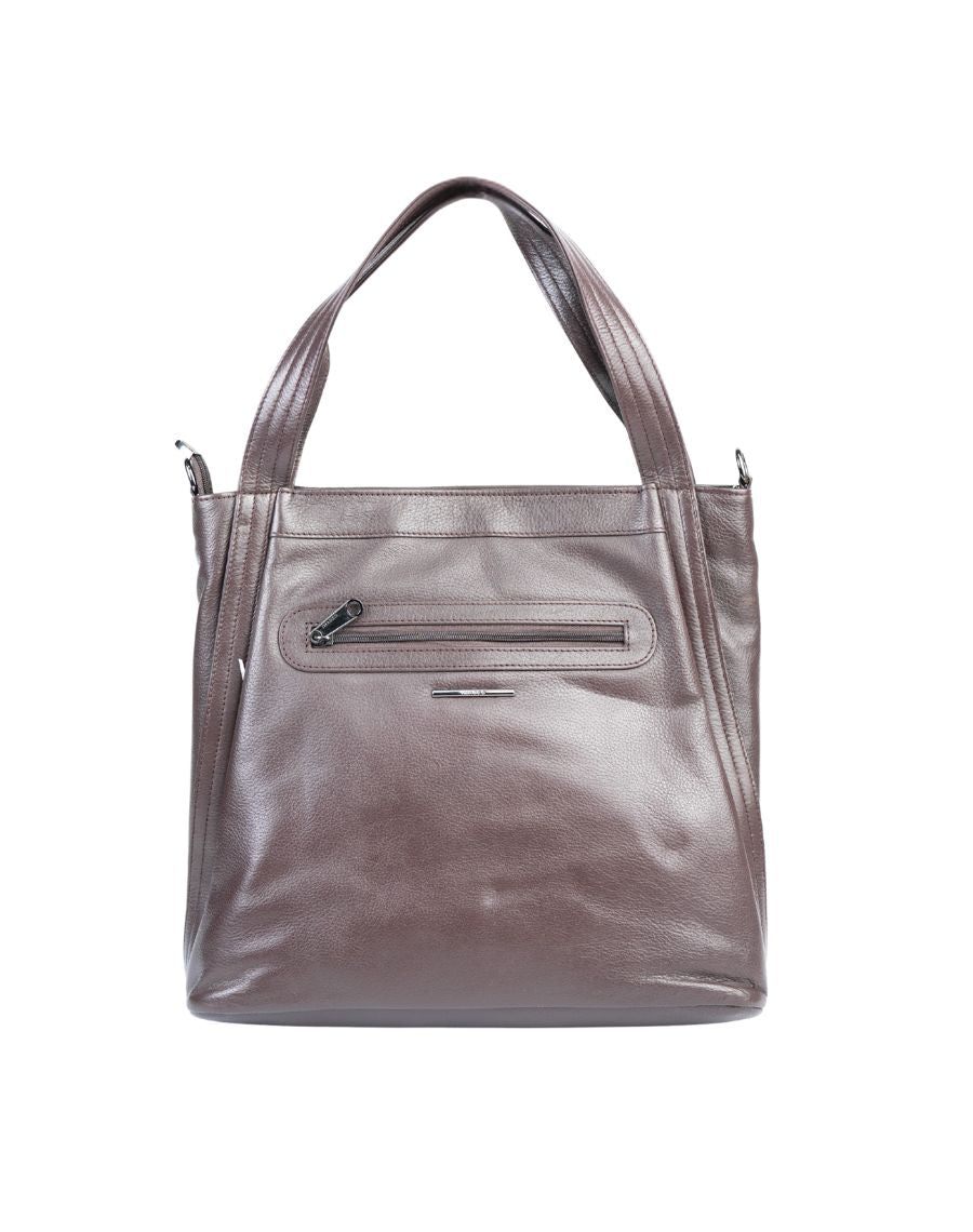 STRUCTURED LONG TOTE