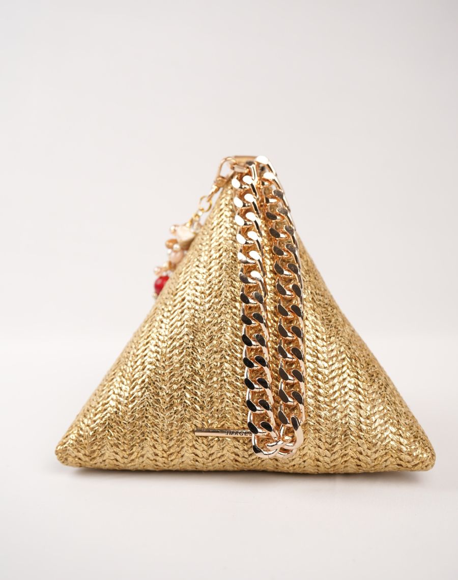 Triangle Tassle Clutch - SL231R