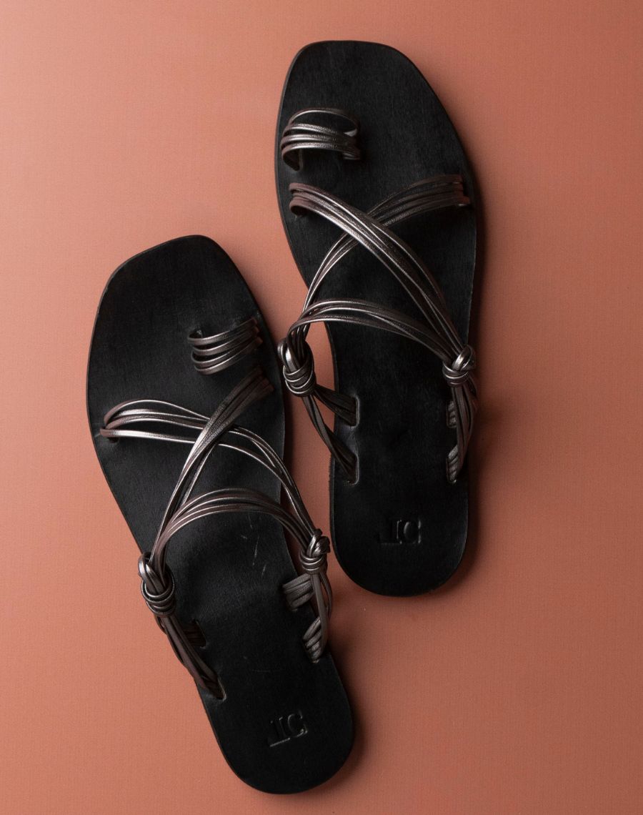 Flat sandal - Knots