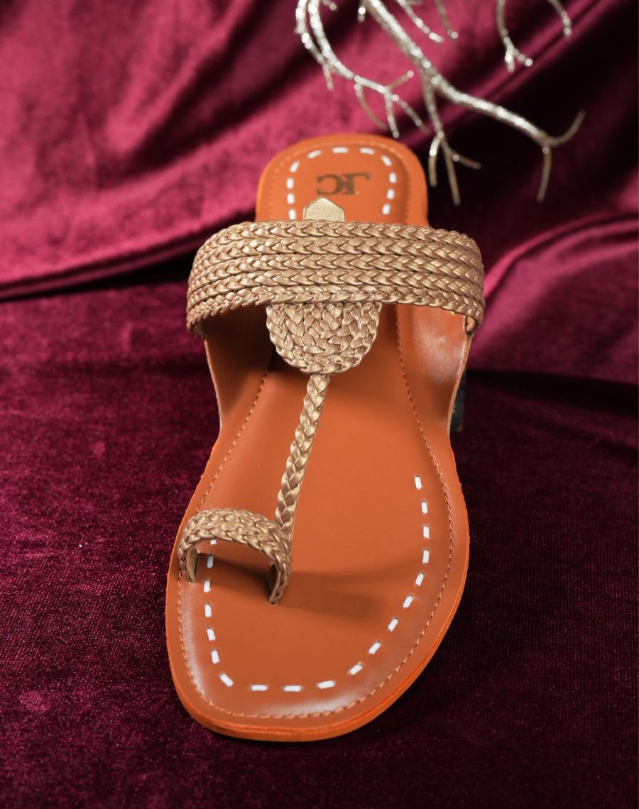 Flat Kolhapuri - Plain Upper