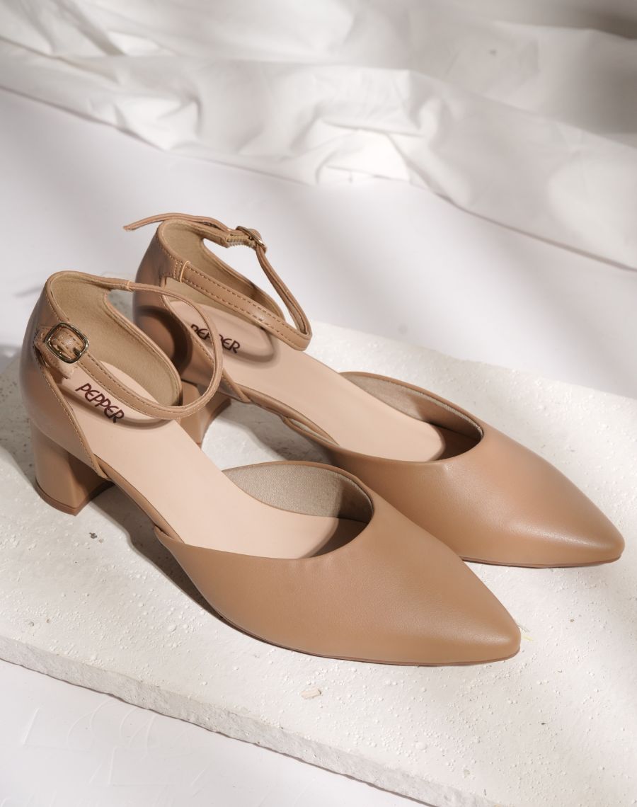 Mid Heel Sandal - Cover Backstrap