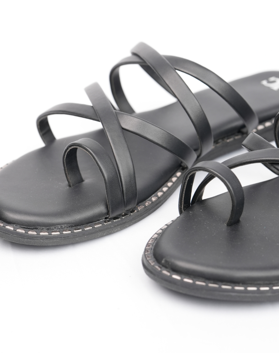 Crossstrap Toe Ring - Sandal