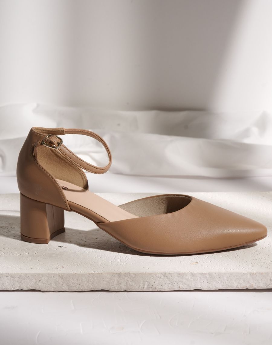Mid Heel Sandal - Cover Backstrap
