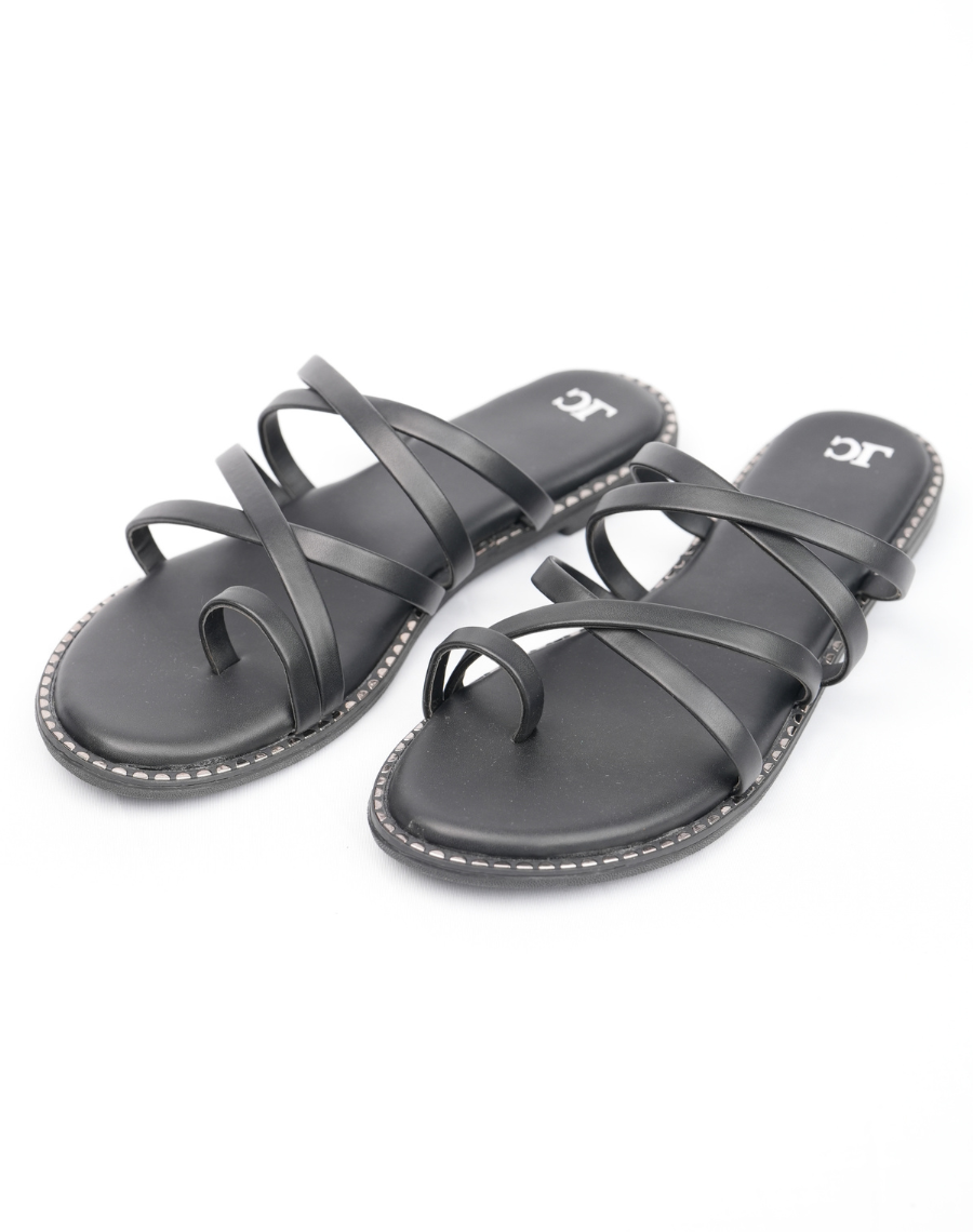 Crossstrap Toe Ring - Sandal