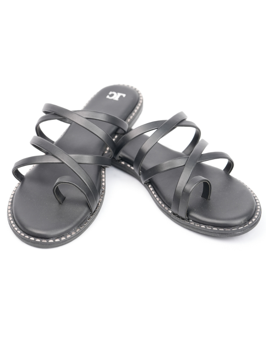 Crossstrap Toe Ring - Sandal