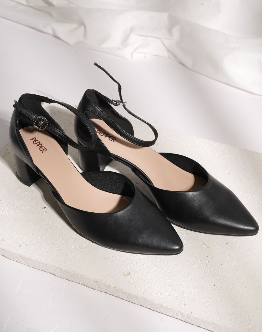 Mid Heel Sandal - Cover Backstrap