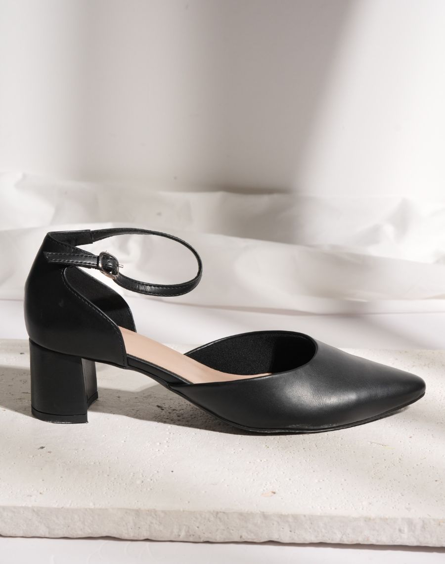 Mid Heel Sandal - Cover Backstrap