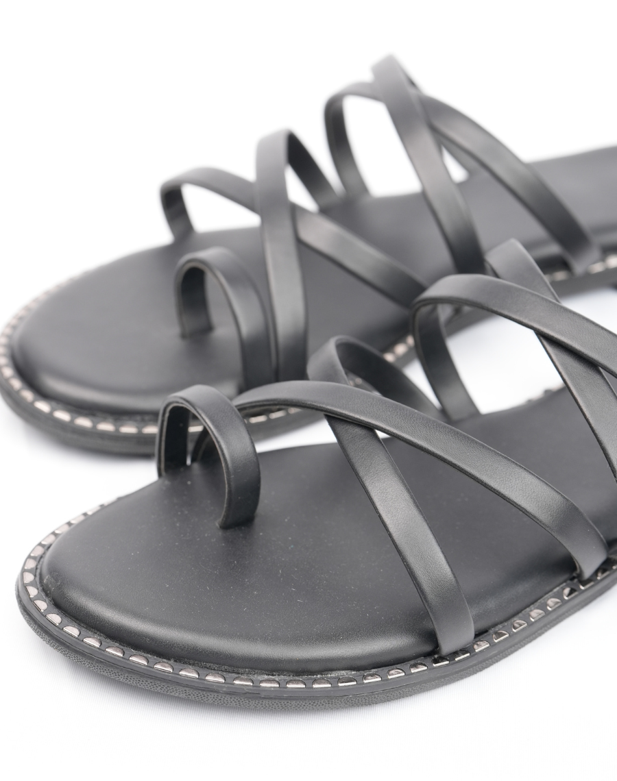 Crossstrap Toe Ring - Sandal
