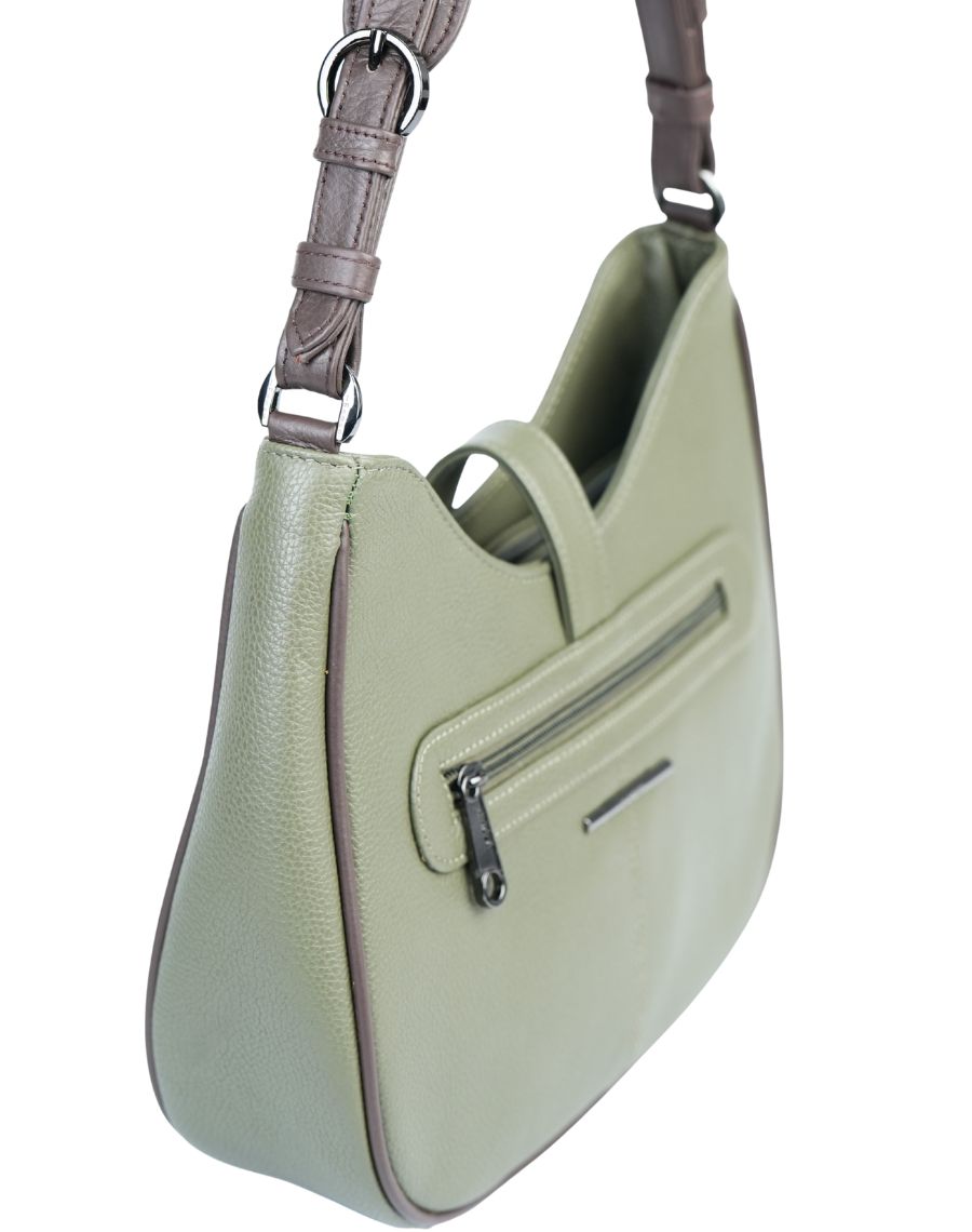 STRUCTURED SHOULDER BAG