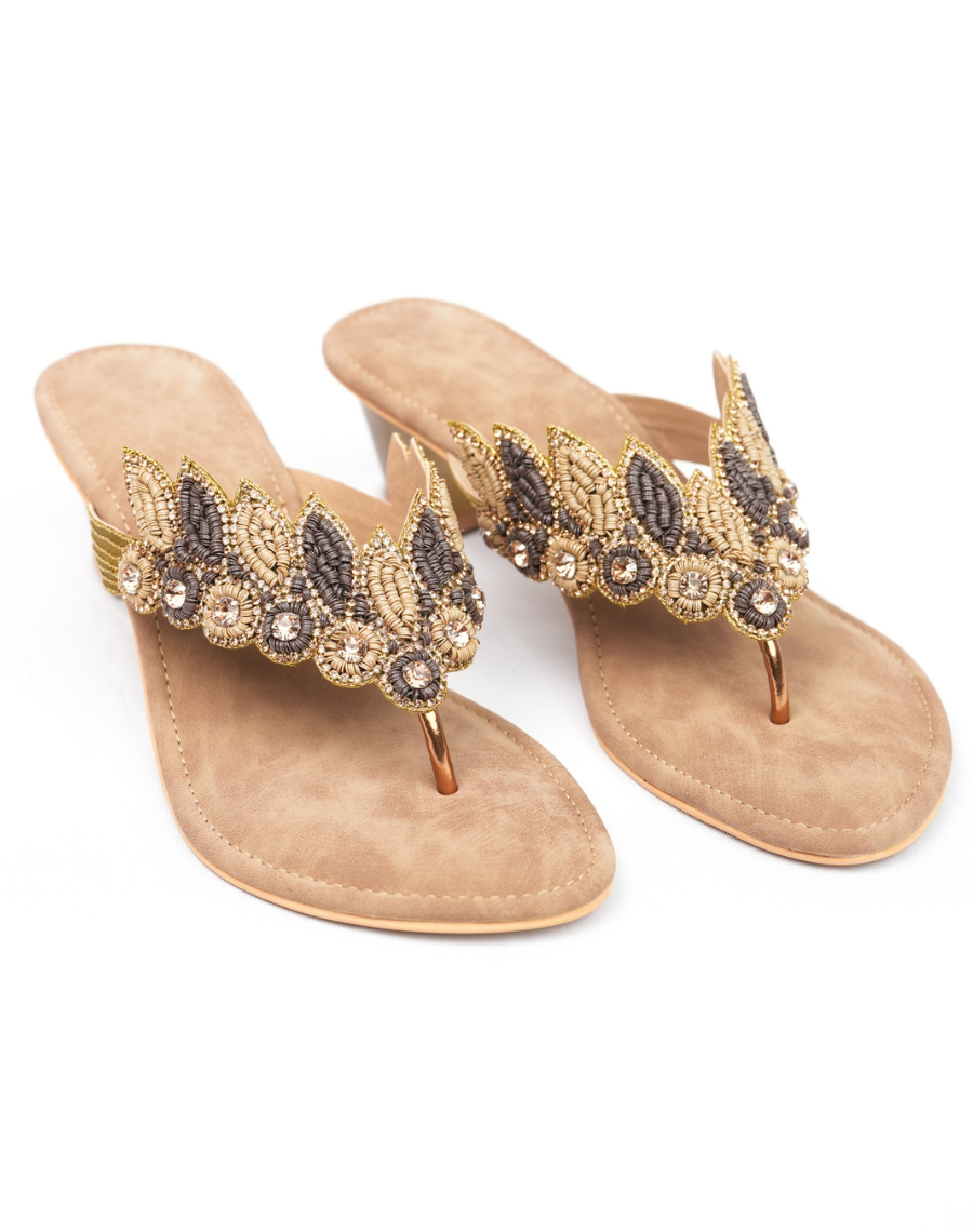Leaf Sequin - Midheel
