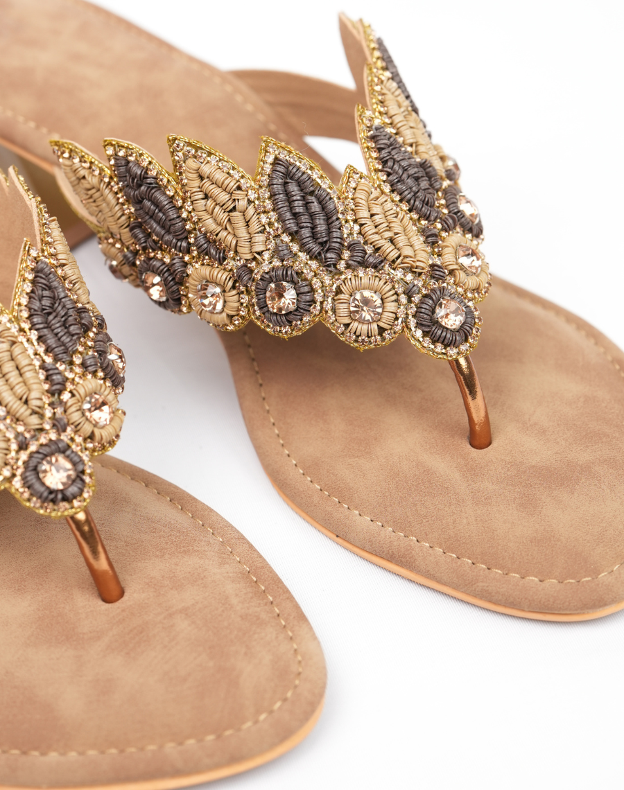 Leaf Sequin - Midheel