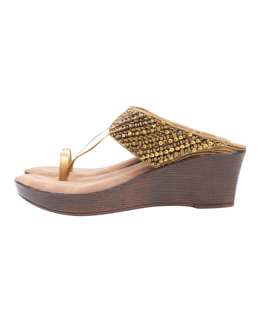 Midwedge Sandal - Sequin Upper