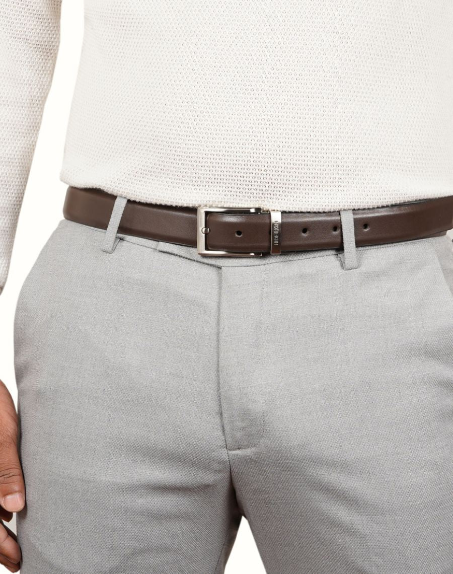Paros Alex 02 Men's Reversible Leather Belt