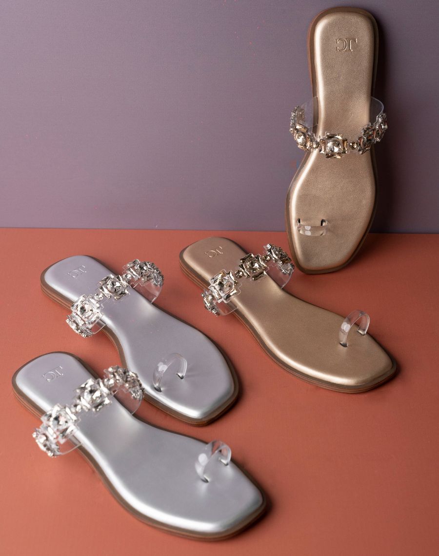 Sandal - Flat Transparent