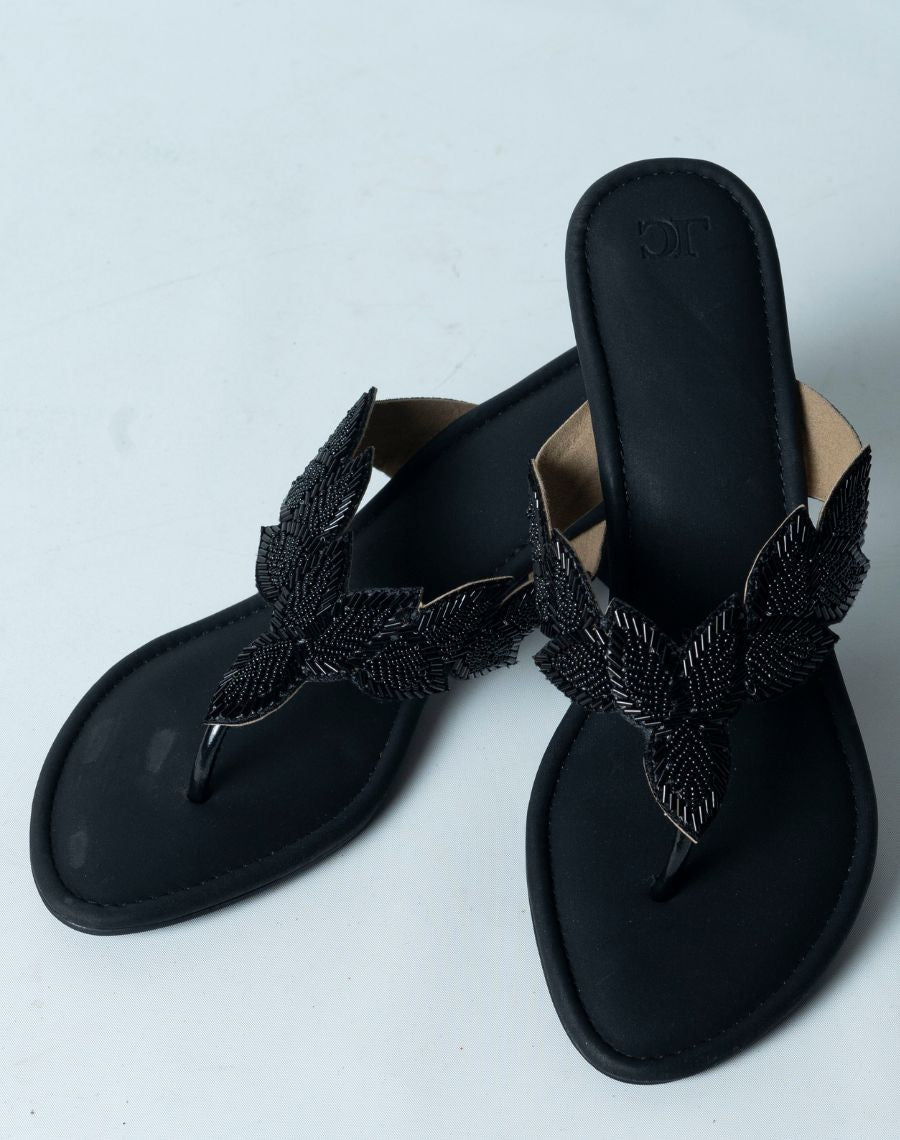 Sandal - Mid Heel Glitter