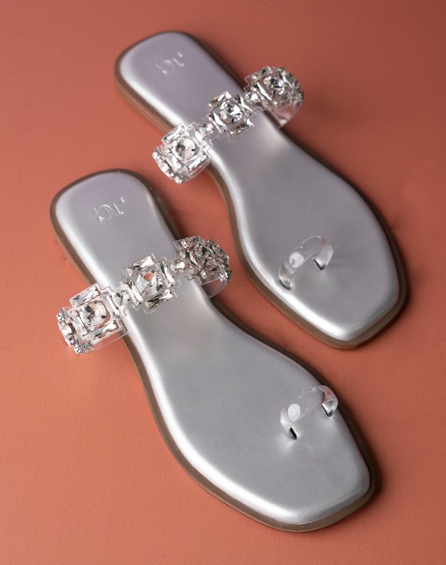 Sandal - Flat Transparent