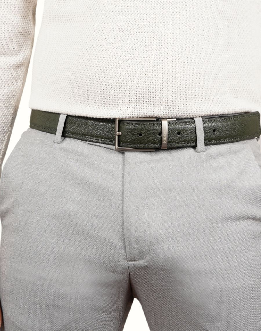 Thanos Antonio Men's Reversible Leather Belt