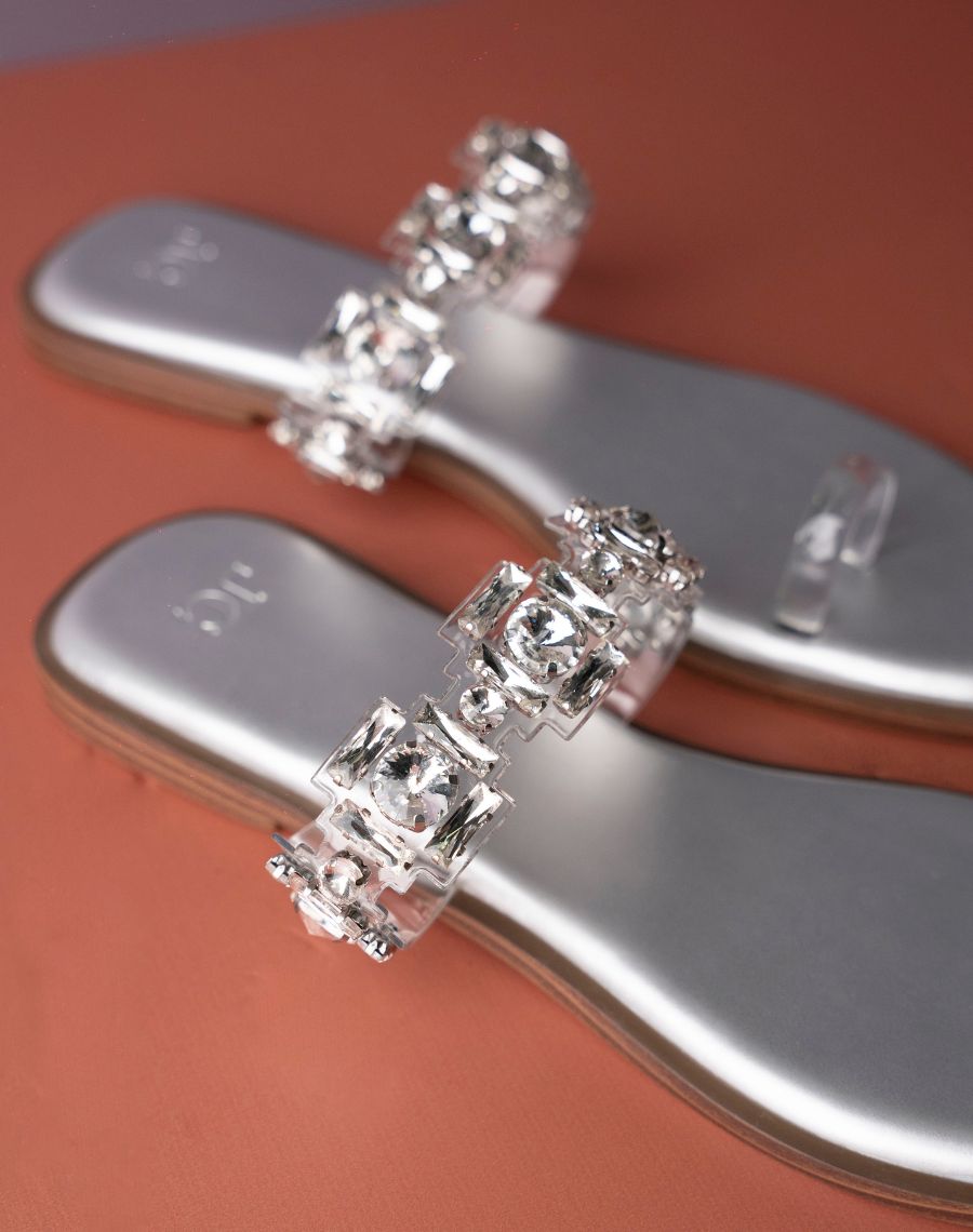 Sandal - Flat Transparent