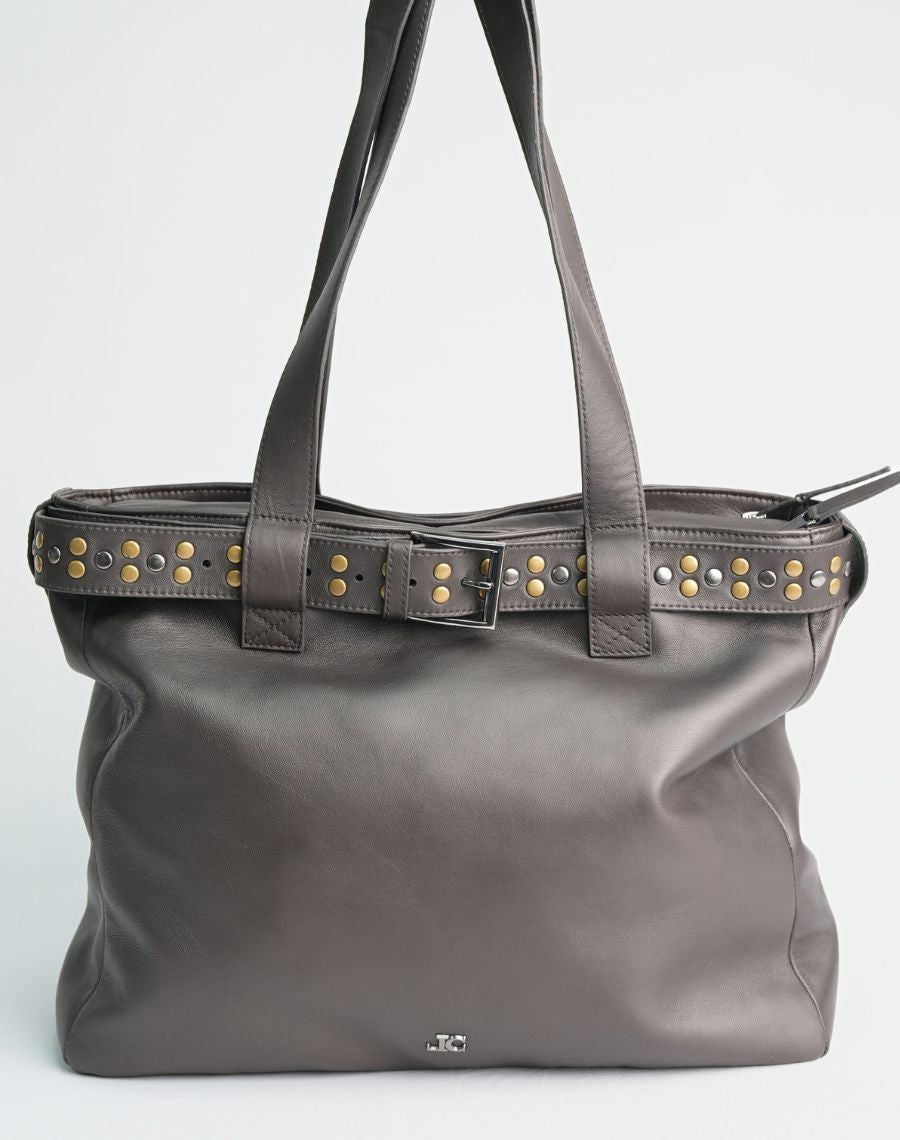Ginger - Floppy Tote - Metal Strap