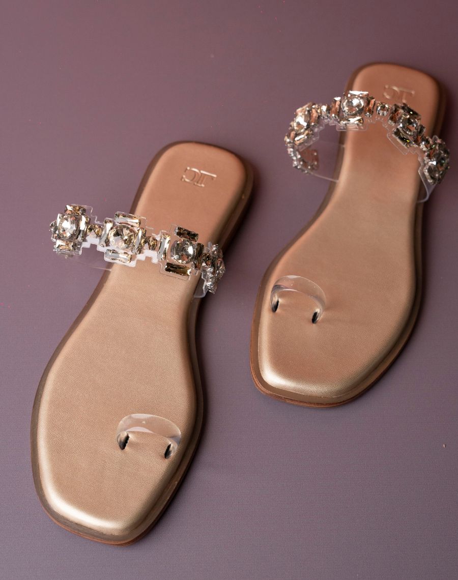 Sandal - Flat Transparent