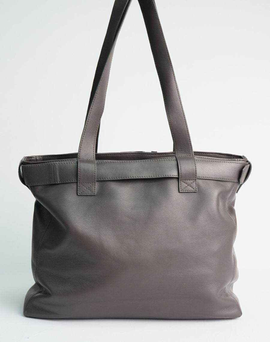 Ginger - Floppy Tote - Metal Strap