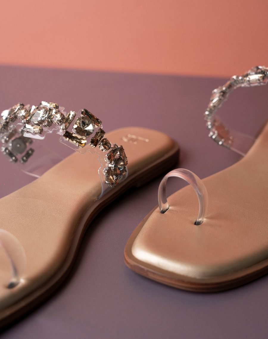 Sandal - Flat Transparent