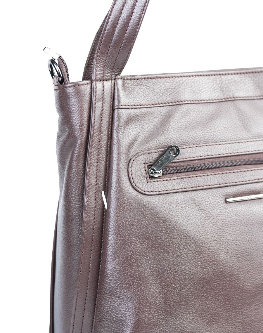 STRUCTURED LONG TOTE