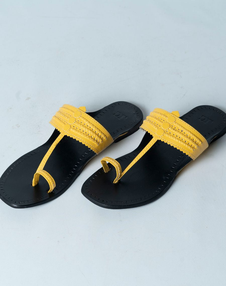 Kolhapuri - Flat Toe Ring