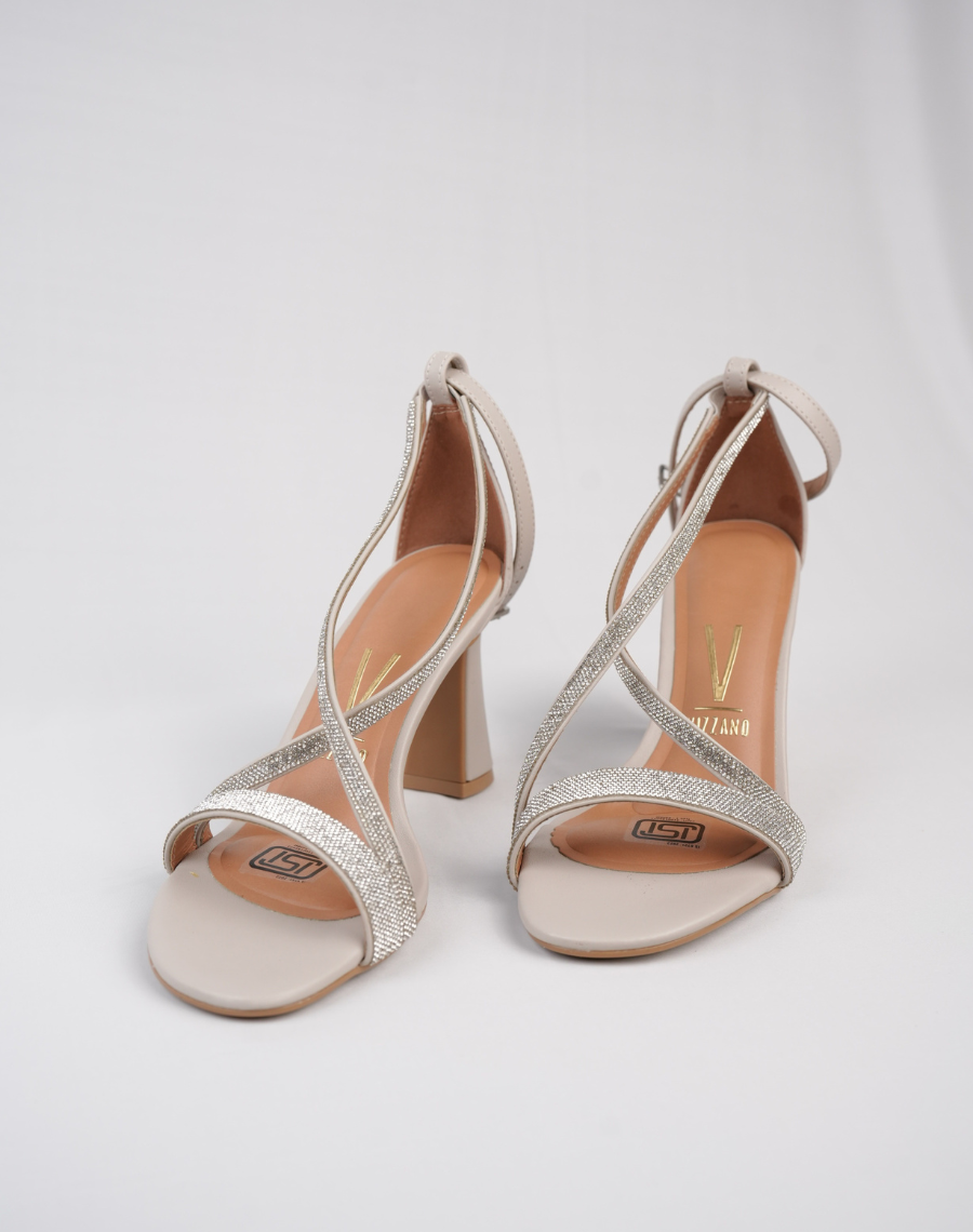 Highheel Sandal - Cross Upper