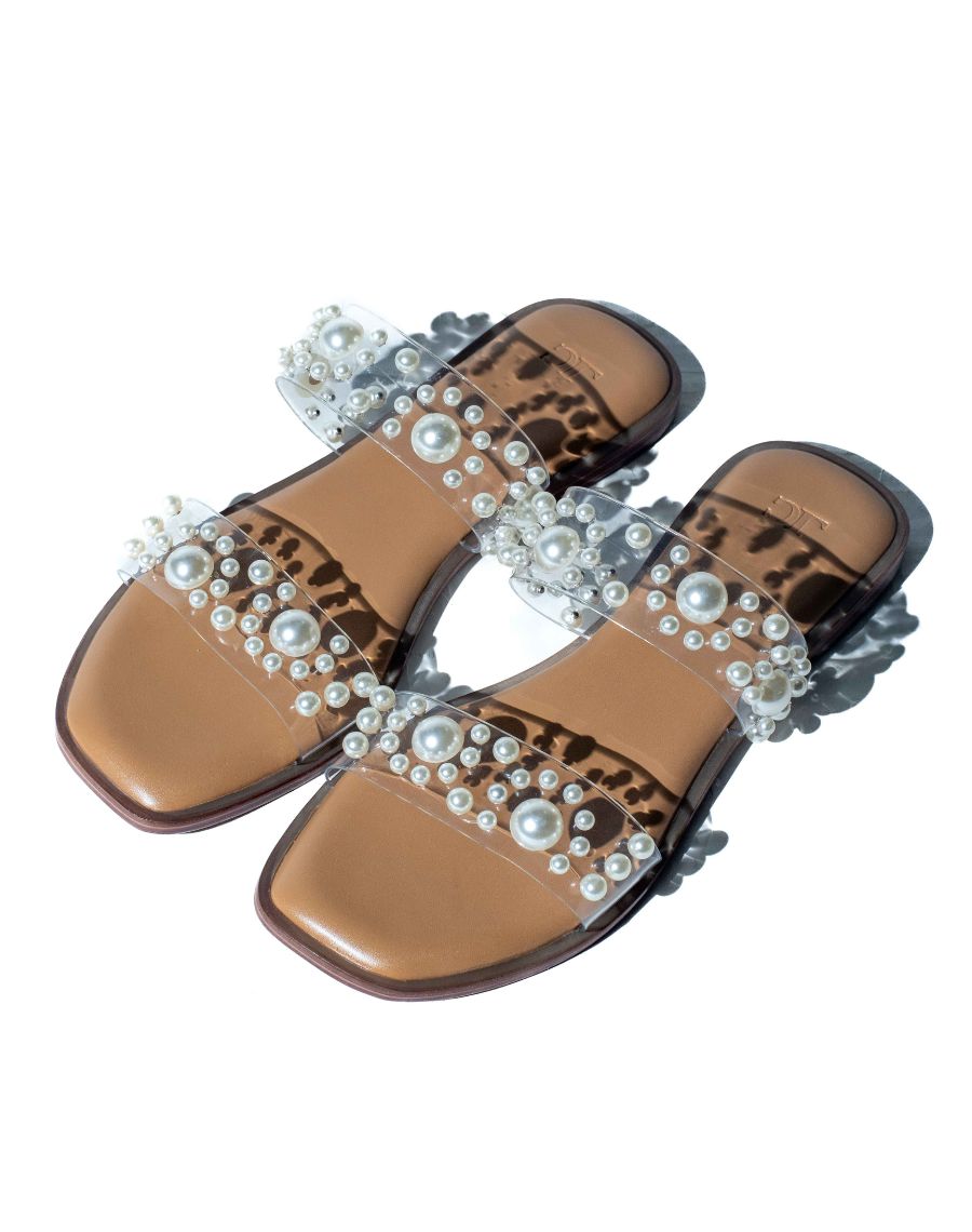Flat - Studded double strap